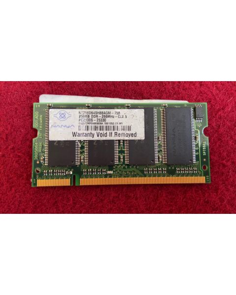 Corsair DDR1 256MB  *Notebook