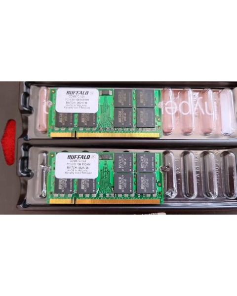 2x 1 GB DDR2 Laptop Ram