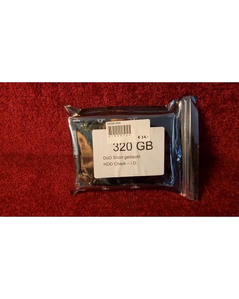 320GB HDD 