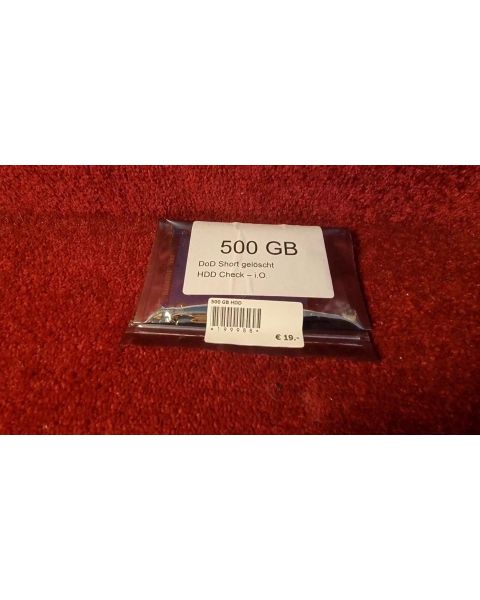 500 GB HDD 