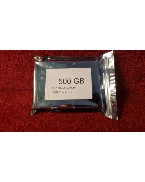 500 GB HDD 