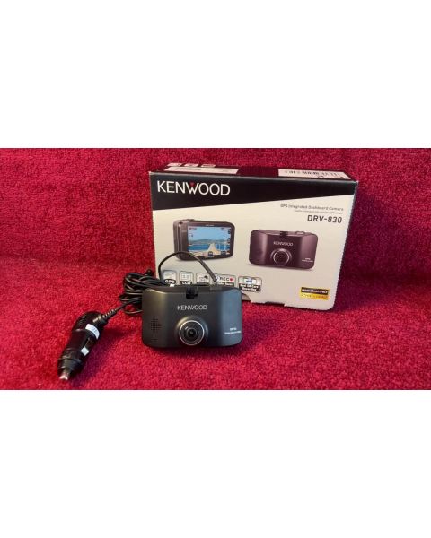 Kenwood DRV-830 Dashboard Camera *GPS, Dual SD Card Rec., Wide Quad HD, 3" LCD