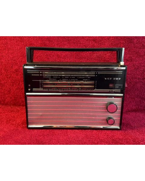 Vintage soviet radio VEF - 202  *USSR Transistorradio