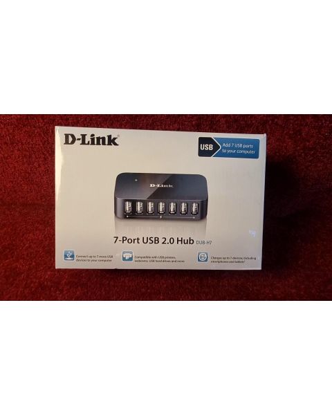 D-Link 7 Fach USB HUB