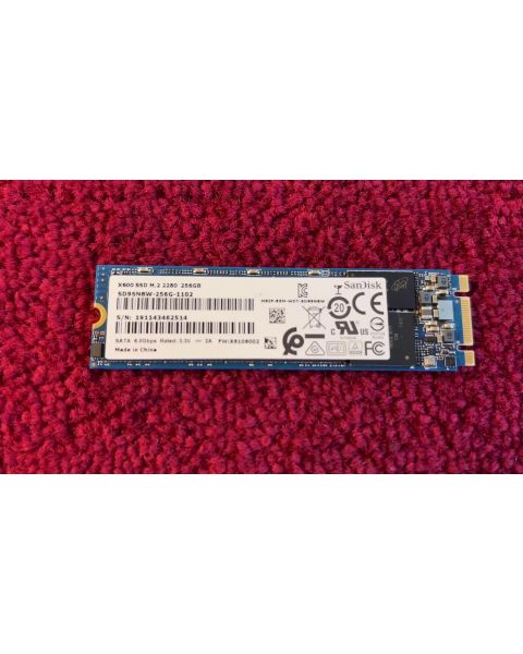 Sandisk 256GB M.2 SSD *S-ATA 6 Gbts