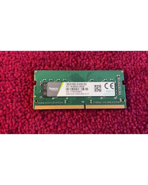 Apacer 4 GB DDR4 Laptop Ram *2400 Mhz