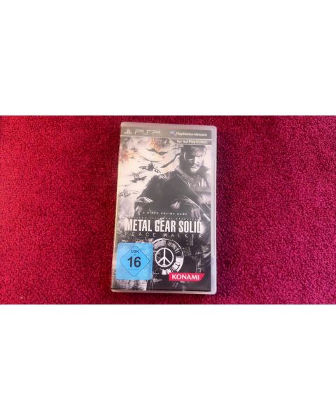 Metal Gear Solid - Peace Walker PSP