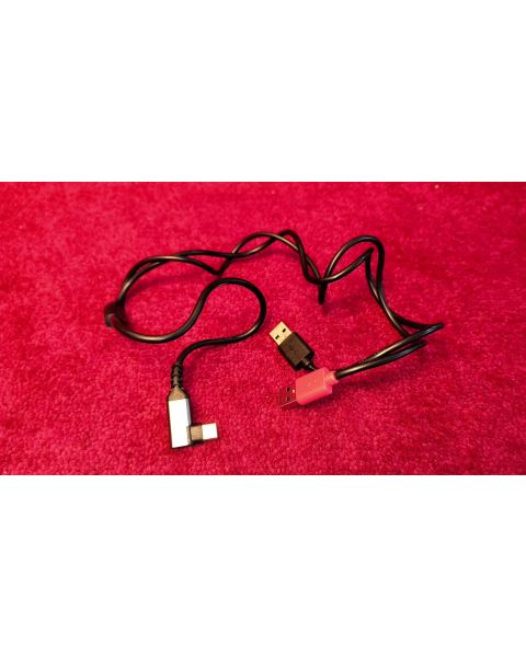 2x USB auf USB-C Kabel