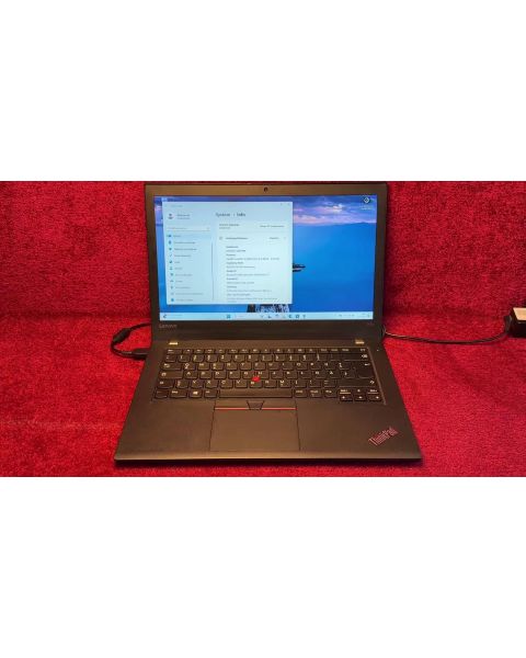 Lenovo Thinkpad T470 *WINDOWS 11, 8 GB Ram, 256 GB SSD, Intel i5 6. Gen. 