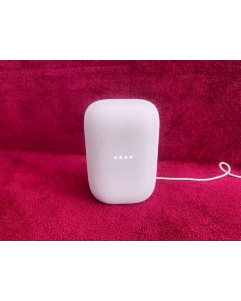Google Nest Audio Chalk - Assistant *Lautsprecher, W-Lan/Bluetooth5.0