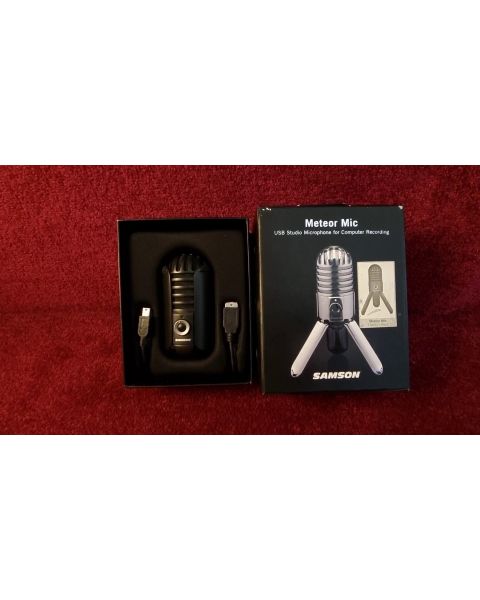 Samson Metero Mic *mit USB, für Computer, Titanium Black