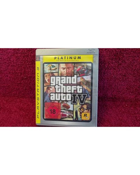 Grand Theft Auto IV Platinum PS3