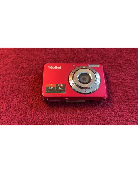 Rollei Compactline 52 Rot *5 MP , 720p, 8x Digital Zoom, 2x AAA Batterien