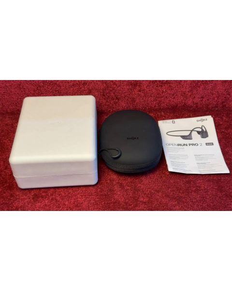 Shokz OpenRun Pro 2 Headset Knochenschall *Bluetooth, Wasserdicht ip55, USB C, integriert Mikrofon