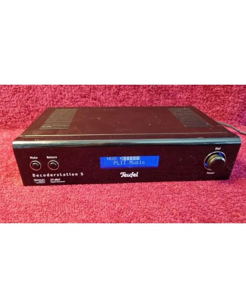 Teufel DecoderStation 5 Vorverstärker  *DTS Dolby Digital , 5.1, Optical 