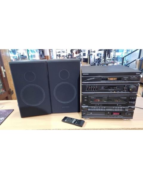 Grundig CCD 620 Anlage  *Radio, CD Player, Kassettendeck, inkl. Boxen Set