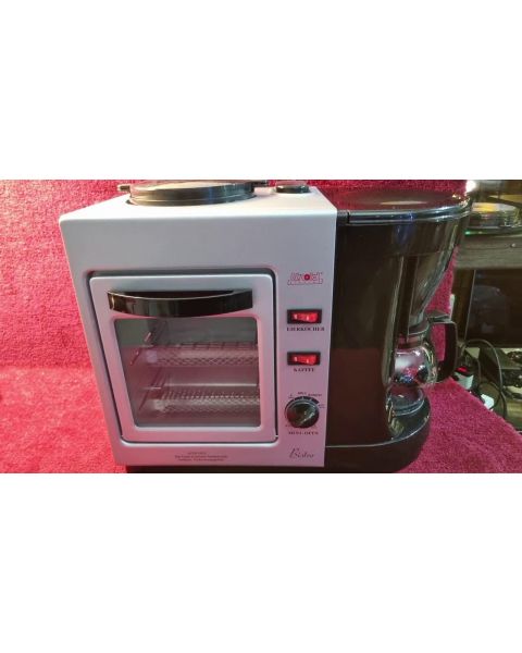 Bistro 8385  *Miniofen mit Quarzheizung, Backe/auftauen, Kaffee-Automat , Eierkocher
