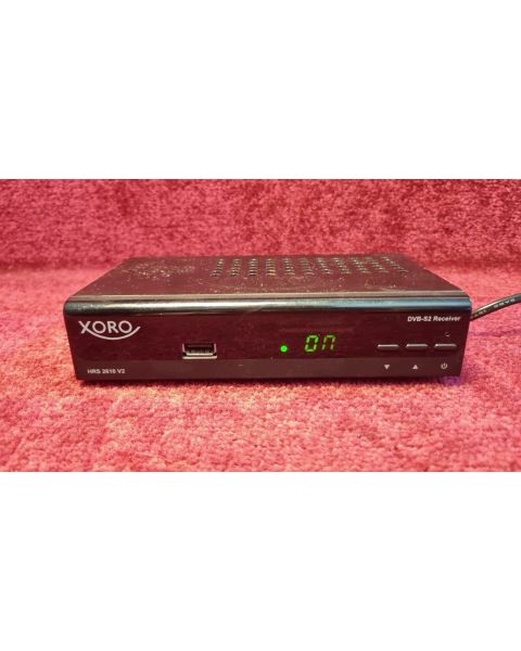 Xoro HRS 2610V2 Receiver  *HDMI, DVB-S/S2, SCART, ohne FB opti 14,-