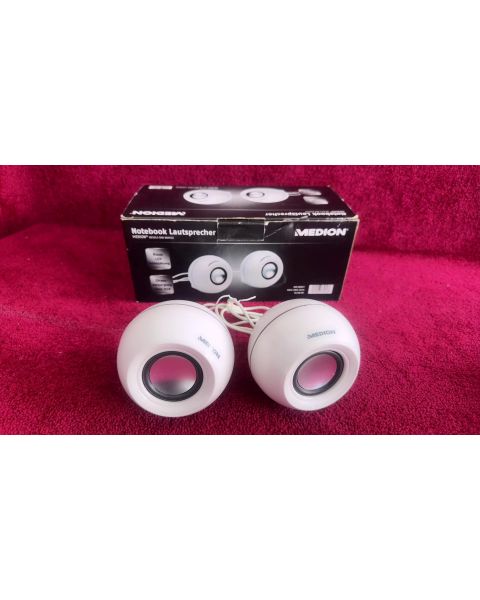 Medion Mobile Laptop Lautsprecher  *USB, LED Blau