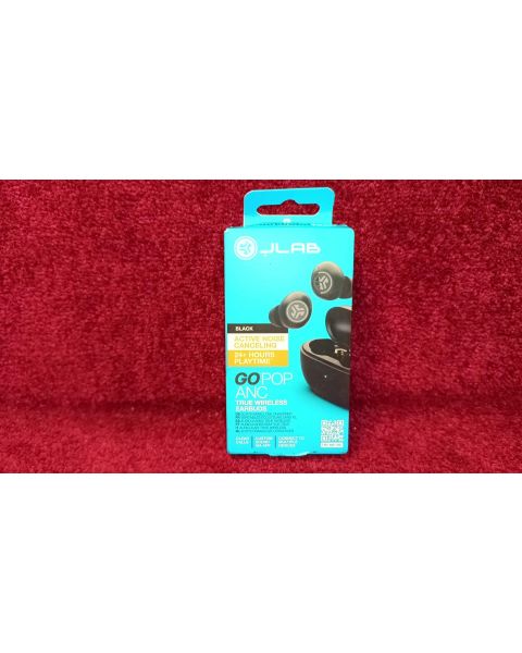 JLab GO POP ANC Earbuds *Wireless, Bluetooth, Active Noise , Cancelling