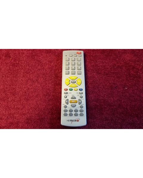 Heitech IR-Universal-Fernbedienung *bis 10 Geräte, TV / Receiver, VCR / DVD Player, HiFi-Anlage