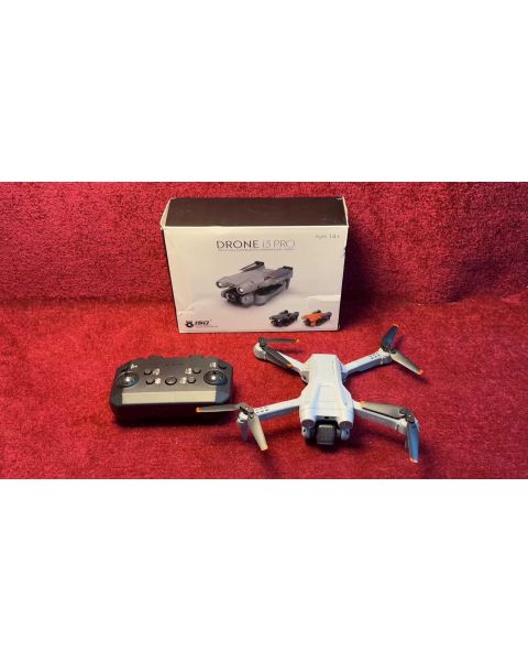 I3 PRO Drohne mit Kamera HD 1080P, FPV WiFi Live Übertragung Drohne für Kinder Anfänger,Grau *FullHD, mit App , steuerbar, 2 Akkus