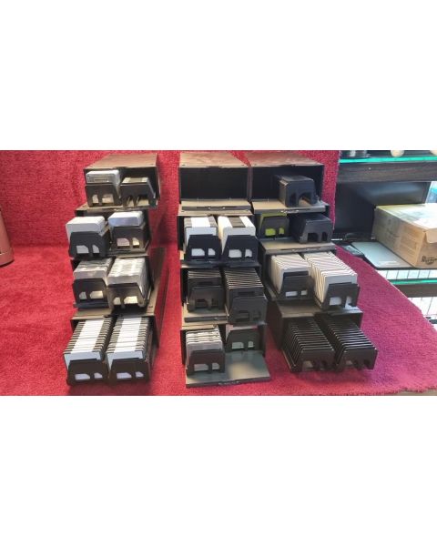 12x Dia Magazinbox  *21x Magazin, ca 650 Diarahmen