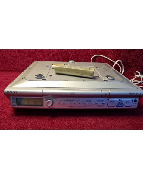 Sony ICF-CD543RM Unterbau Radio *FM / AM , Mängel Liest keine - , CD / Optik