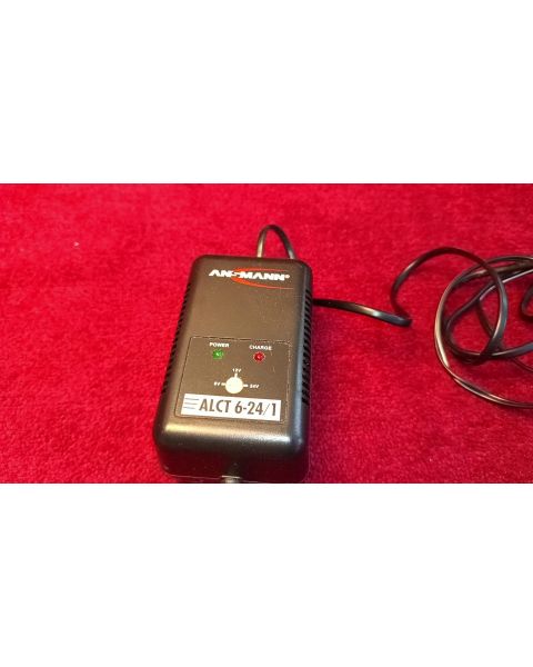 Ansmann ALCT 6-24/2 Ladegerät für 6-24V Blei-Akkus *6-24V Blei-Akkus, 6V, 12V, 24V