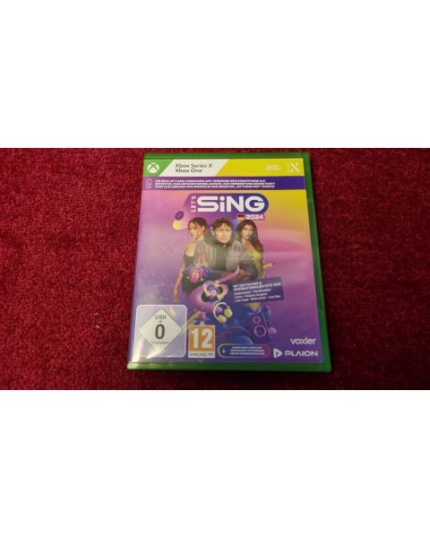 Lets Sing 2024 - Xbox ONE  Series X