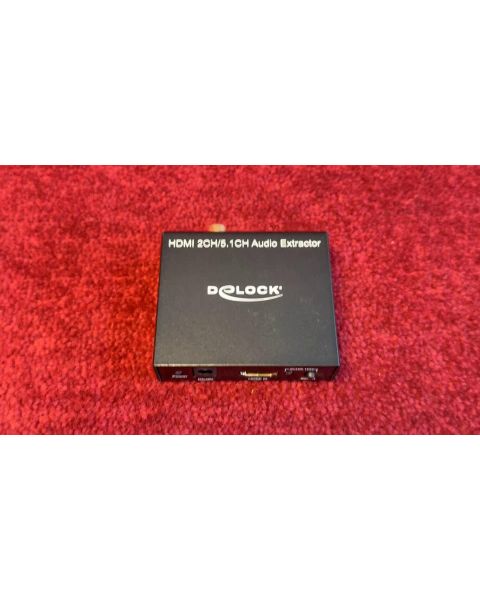 DeLock HDMI 2CH/5.1 Audio Extractor *HDMI, Toslink, Klinke