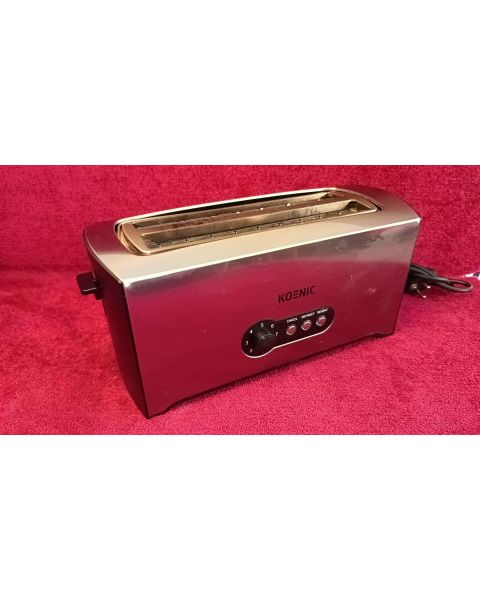 Koenic KTO4331M 4 Slice Toaster *7 Stufen, Defrost, Reheat