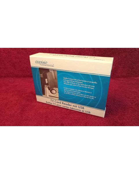 Auvisio TV-Card-Reader mit USB *USB für Video, MP3 & Foto