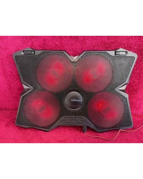 Ergonomisches Laptop-Kühlpad  *mit leiser,  Lüftertechnologie, Lüfter Regalbar, 2 USB-Anschlüsse