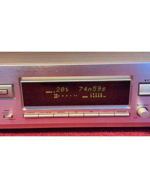 Onkyo Minidisk Recorder MD 2321 *Chinch In/Out, Digital In/Out Toslink, Coaxial