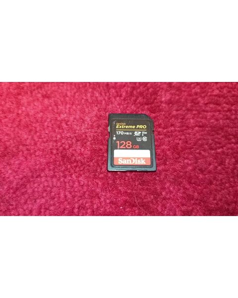 SanDisk Extreme Pro 128GB SD Card *128GB