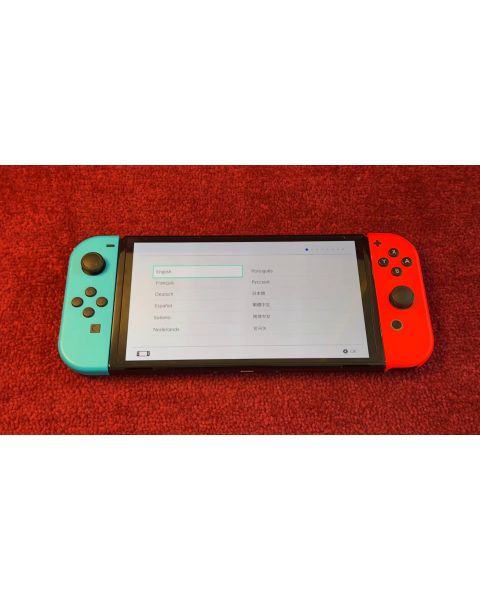Nintendo Switch OLED  mit Transporttasche *USB-C, Wlan, origRech 08.24 