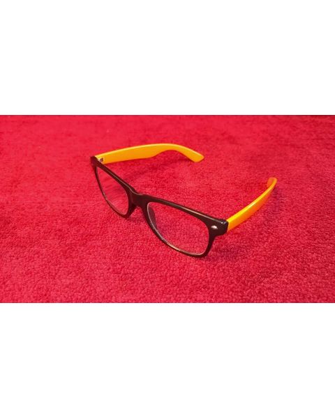 Lesebrille gelb schwarz 1,5 Dioptrien *1,5 Dioptrien
