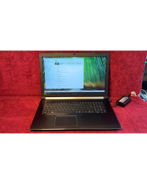 Acer Aspire AS17-51G i7 7200U GeForce MX130 *WINDOWS 11, 8 GB Ram DDR 4, 120 GB SSD +, 1 TB HDD