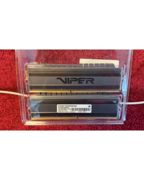 Patriot Viper 4 Blackout 16GB (2x8GB) DDR4 RAM 3000MHz