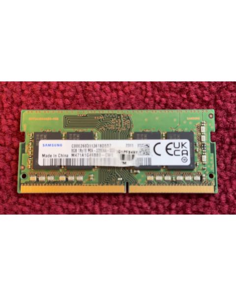 8 GB DDR 4 SO-Dimm Samsung Laptop Ram *3200 Mhz
