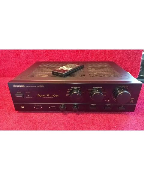 Pioneer A-550R Vollverstärker Integrated Stereo Amplifier *A, B- 4- 16 Ohm , A+B- 8- 32 Ohm, 550 Watt max. , Phono, CD, Line
