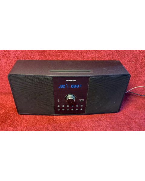 SILVERCREST BLUETOOTH KOMPAKT STEREOANLAGE HG06313 *CD / AUX In, DAB+ / FM, Bluetooth