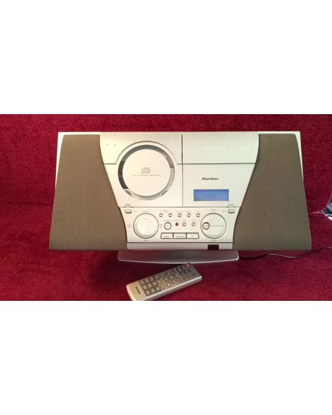 Karcher MC-6550 N Musikcenter CD MP3 Player *FM, Tape, Kopfhörerbuchse, Line in