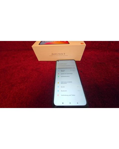 Redmi Note 9  48 Megapixel Forest Green   *ANDROID  , 64 Gigabyte , DUAL SIM   WiFi, 6,5 Zoll 