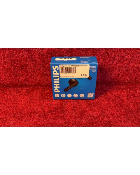 Philips T1139 TAT1139BK Wireless In Ear Kopfhörer Schwarz
