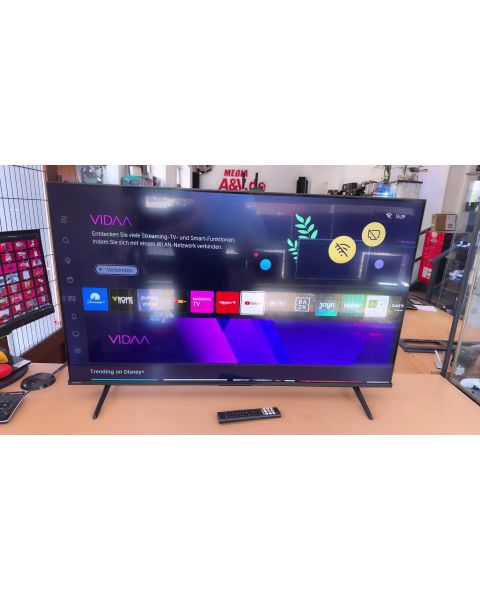 Hisense 50E7Q PRO 50 Zoll 4K QLED 144Hz TV *3x HDMI, Tripple Tuner, W-Lan / Samrt TV, Bluetooth