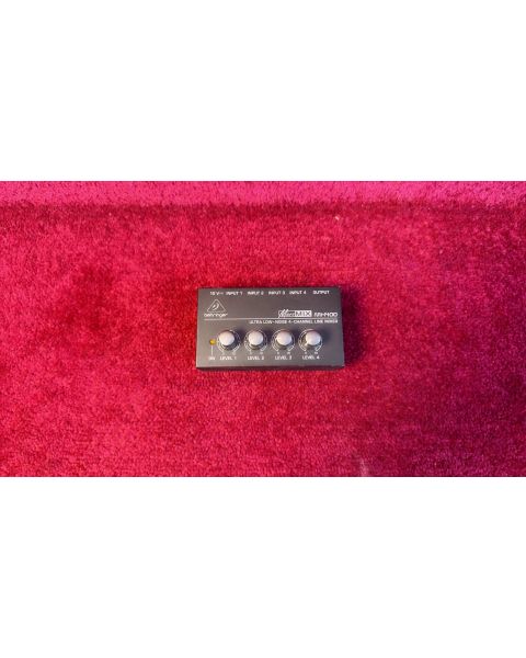 Behringer HA400 MICROAMP  *Kopfhörerverstärker, 4 Ausgänge: , 6,3 mm , Stereoklinke