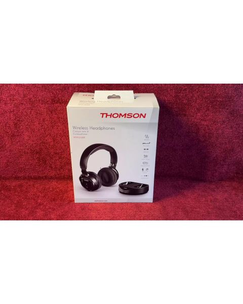 Thomson WHP3001BK Kabellose Funkkopfhörer mit Ladestation