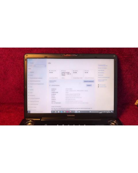 Toshiba Satellite L670 Intel i5Core Duo *Windows 10 Pro, 4GB Ram, 1000GB HDD, Intel Core 2 2x2,00Ghz